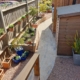 Courtyard garden path