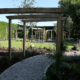 Large garden pergola