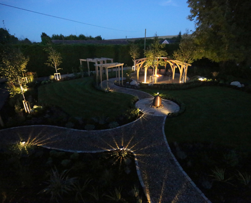 Large garden lighting