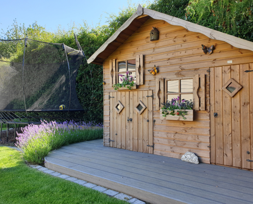 Alpine style playhouse